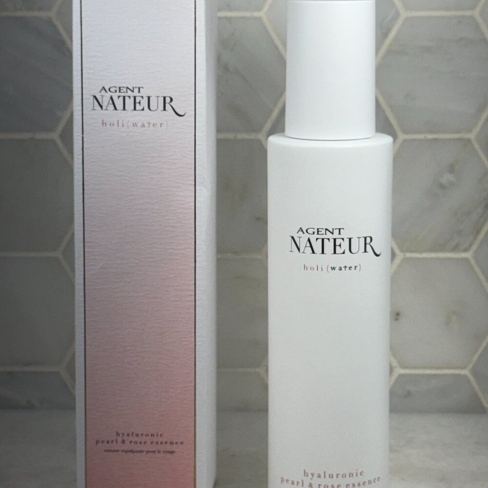 Agent Nateur - holi (water) Natural Pearl + Rose Hyaluronic Essence | Luxury 4oz
